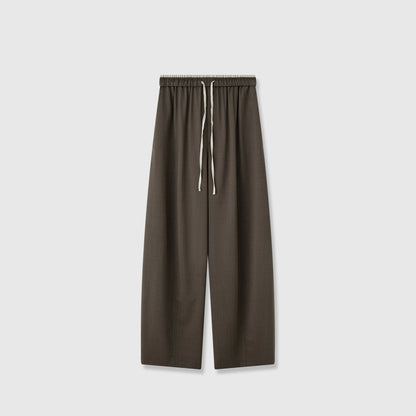 Damenhose Weite Stoffhose Elastischer Bund Norvielle