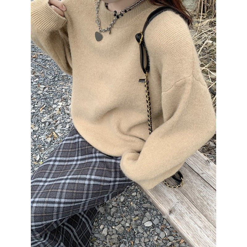 Damen Strickpullover Oversized Norvielle