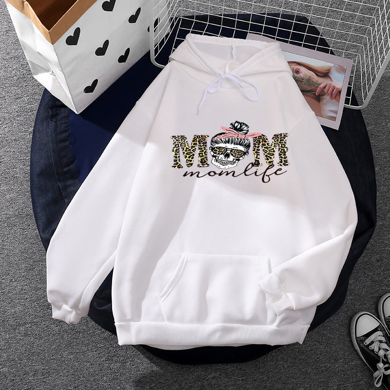 Damen Hoodie Totenkopf-Design