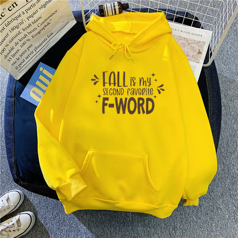 Damen Kapuzenpullover Lässiger Schnitt Mit Spruch