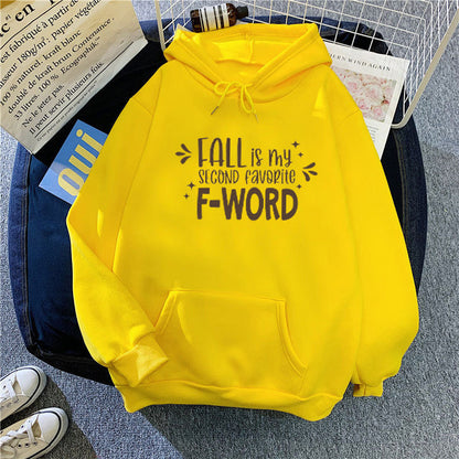Damen Kapuzenpullover Lässiger Schnitt Mit Spruch