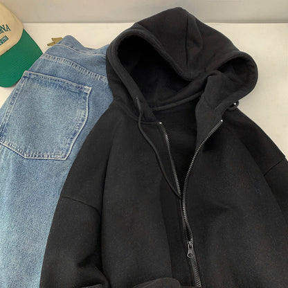 Damen Kapuzen-Sweatjacke Ergonomisch Reißverschluss