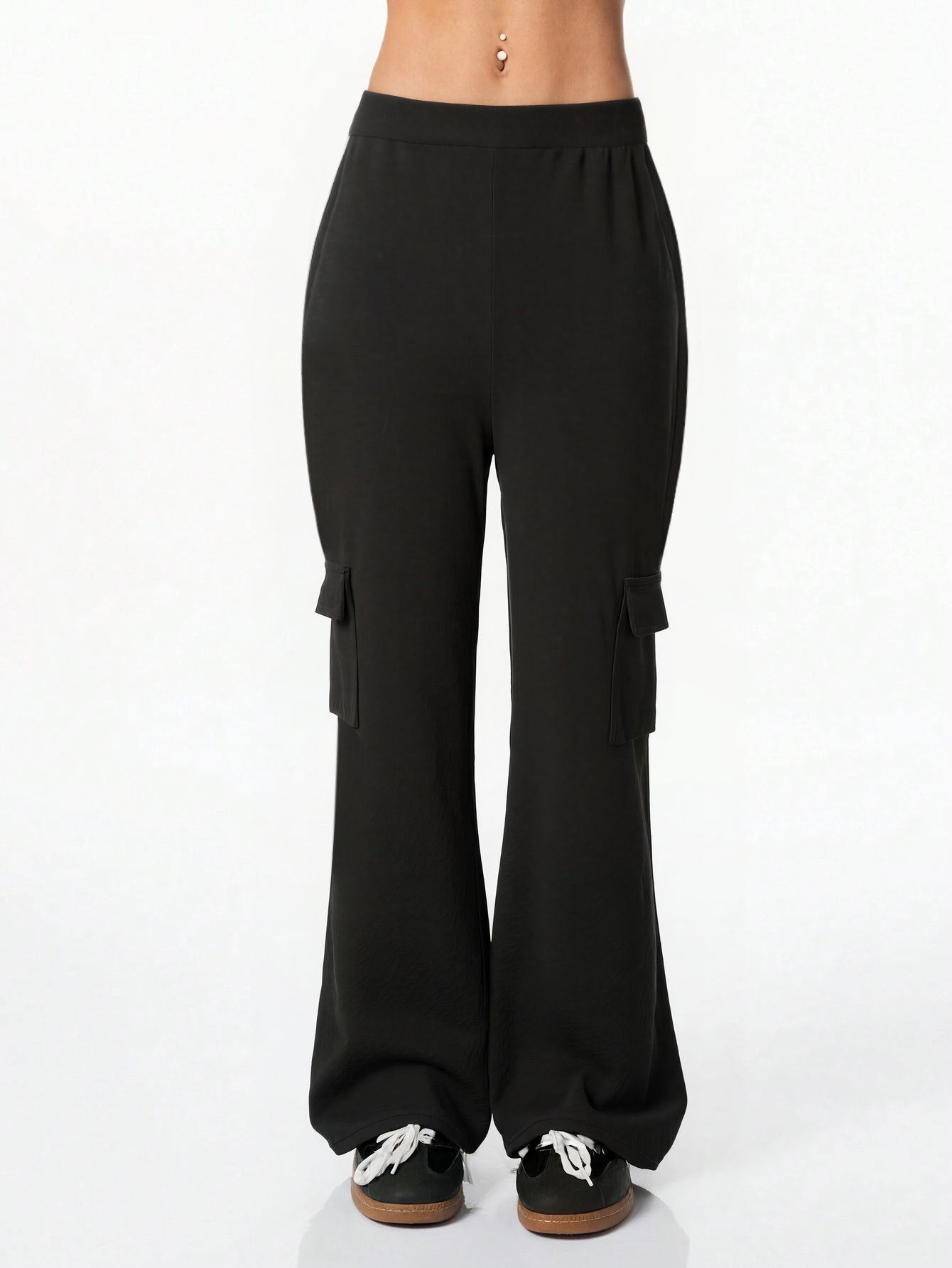 Damen Cargo-Hose Weites Bein Norvielle