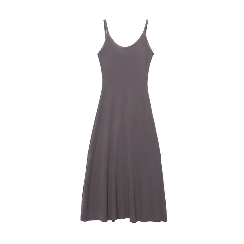 Damen Maxikleid schmale Träger figurschmeichelnd Norvielle