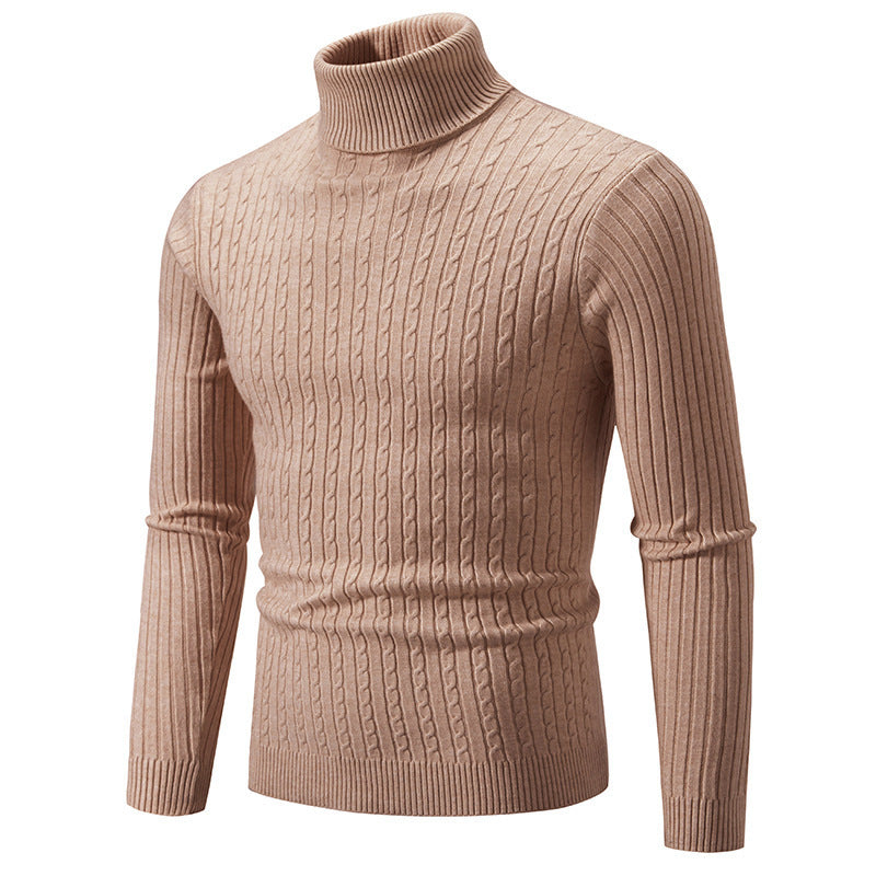 Herren Rollkragenpullover Komfortstrick Qualität Norvielle