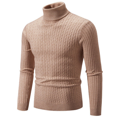 Herren Rollkragenpullover Komfortstrick Qualität Norvielle