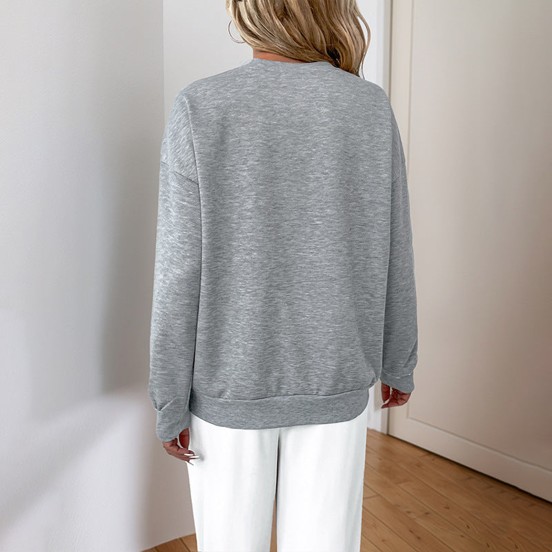 Damen Pullover mit Pailletten-Akzenten Norvielle