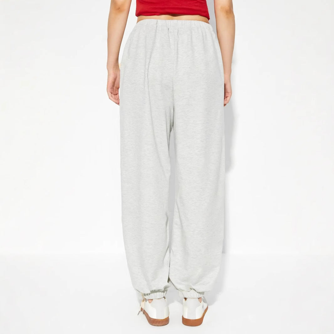 Damen Jogginghose Elastischer Bund Grafisches Print