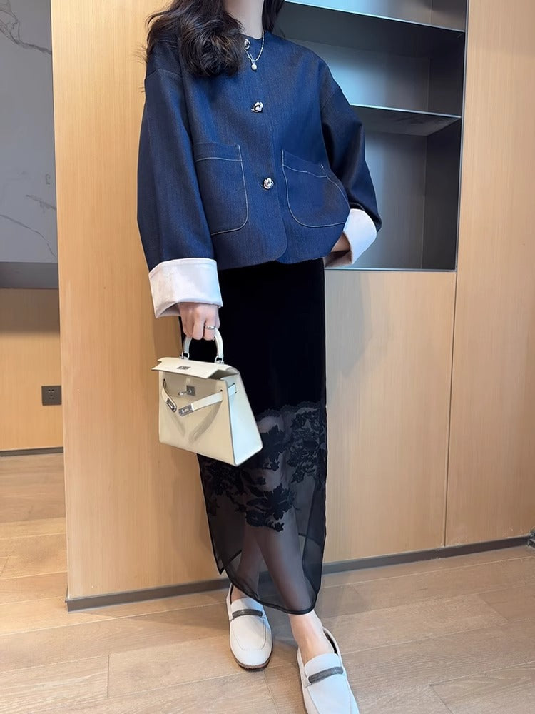 Damen Kurzblazer Elegantes Design