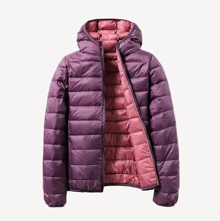 Damen Übergangsjacke Mit Kapuze