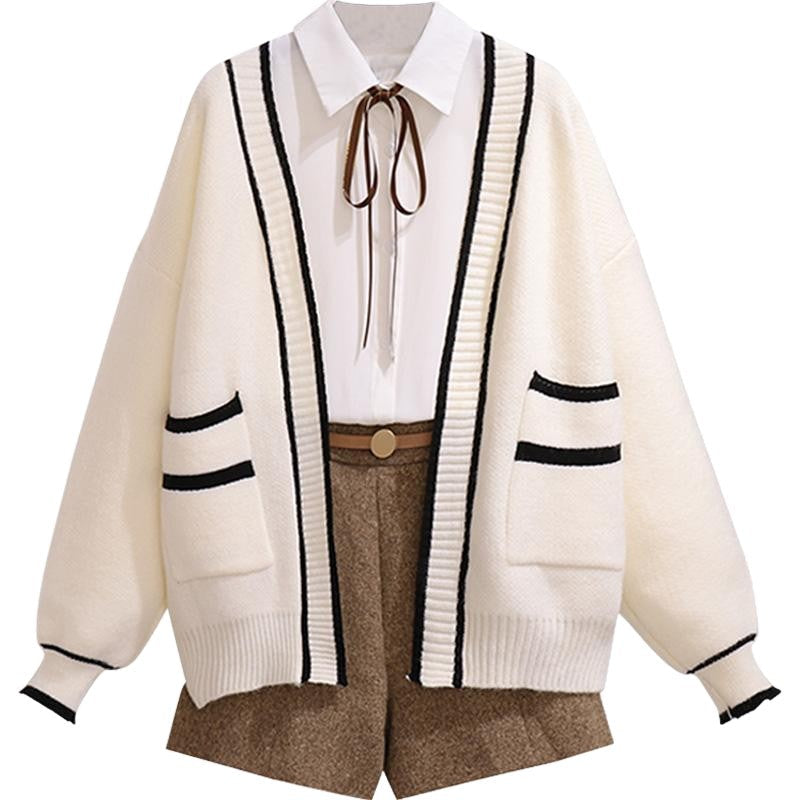 Damen Cardigan Lässig Norvielle