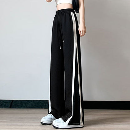 Damen Sporthose Bequem Norvielle Mit Seitlichen Streifen