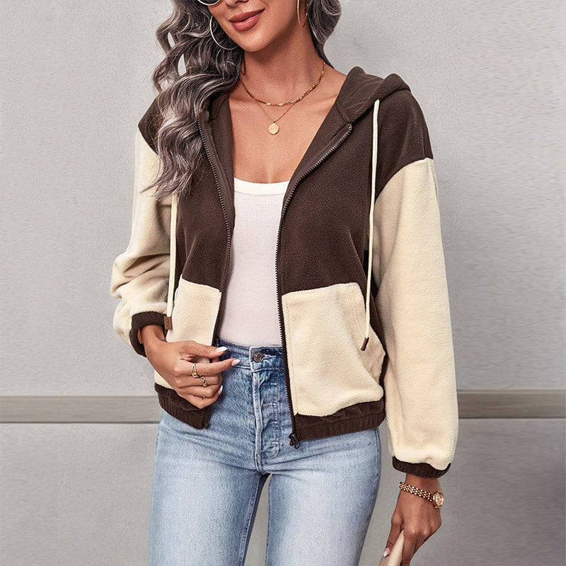 Damen Fleecejacke Kuschelig Norvielle
