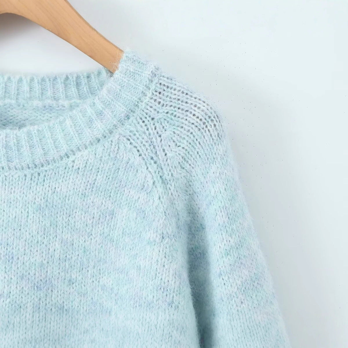 Damen Strickpullover Rundhals Norvielle Weich