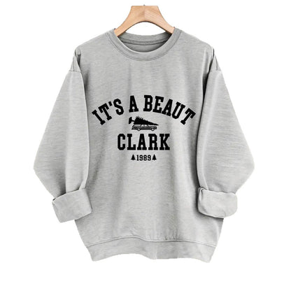 Damen Sweatshirt Lässiger Schriftzug Bequemer Schnitt Norvielle