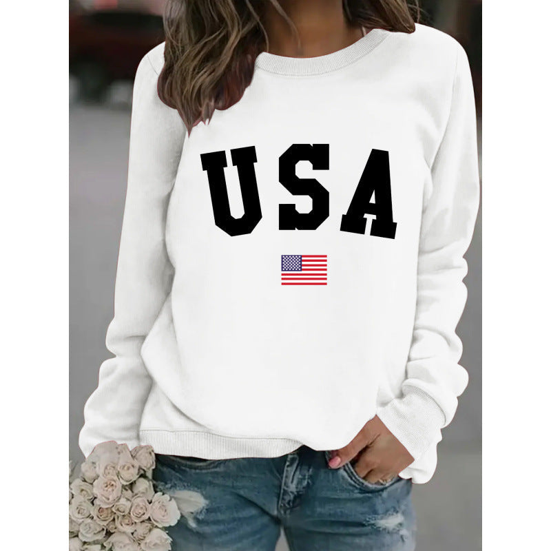 Damen Sweatshirt Modernes Statement Gemütlich Norvielle