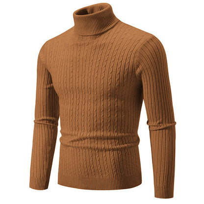 Herren Rollkragenpullover Komfortstrick Qualität Norvielle