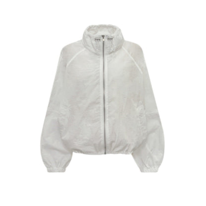 Damen Windjacke Leicht Voluminöse Ärmel Norvielle