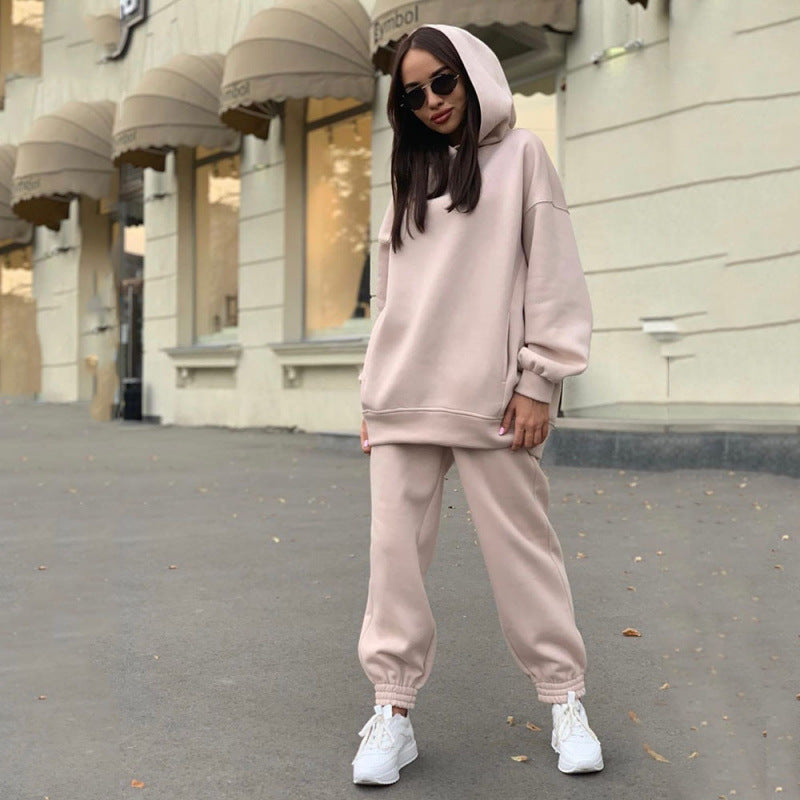 Damen Sportliches Hoodie Jogginghose Set Norvielle