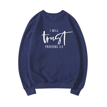Damen Sweatshirt Bequem Motivierender Schriftzug Norvielle
