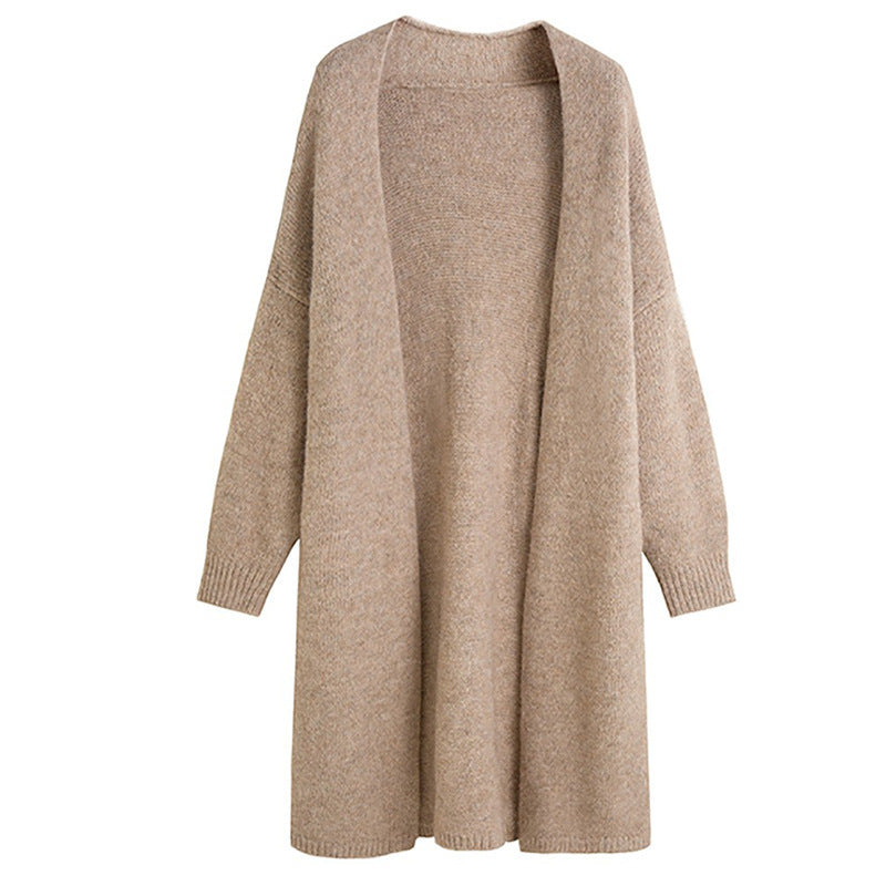 Damen Strickcardigan Lang Norvielle