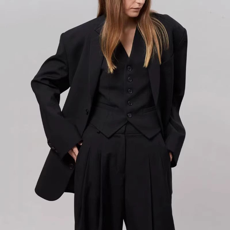 Damen Oversize Blazer Hosenanzug Norvielle