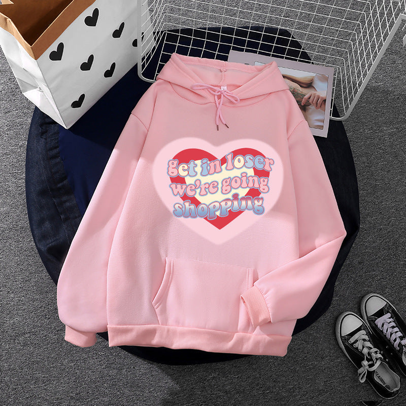 Damen Kapuzenpullover Kuschelig Grafikdesign Norvielle - Norvielle