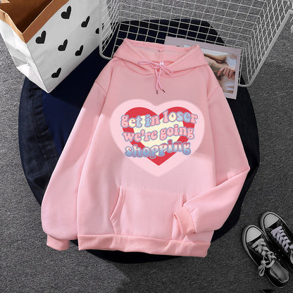 Damen Kapuzenpullover Kuschelig Grafikdesign Norvielle - Norvielle