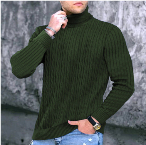 Herren Rollkragenpullover Komfortstrick Qualität Norvielle - Norvielle