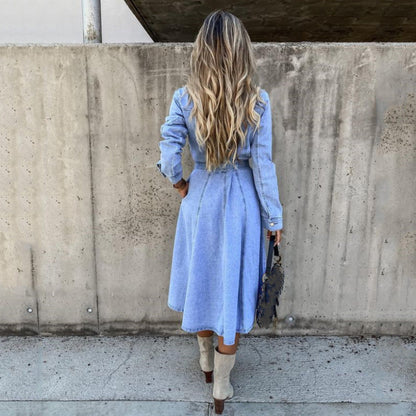 Damen Denim-Kleid