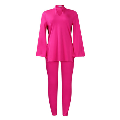 Damen Lounge-Set Langärmlig Norvielle
