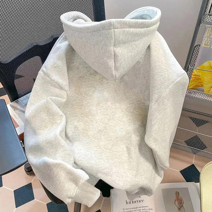 Damen Oversized Kapuzenpullover Norvielle Gemütlich