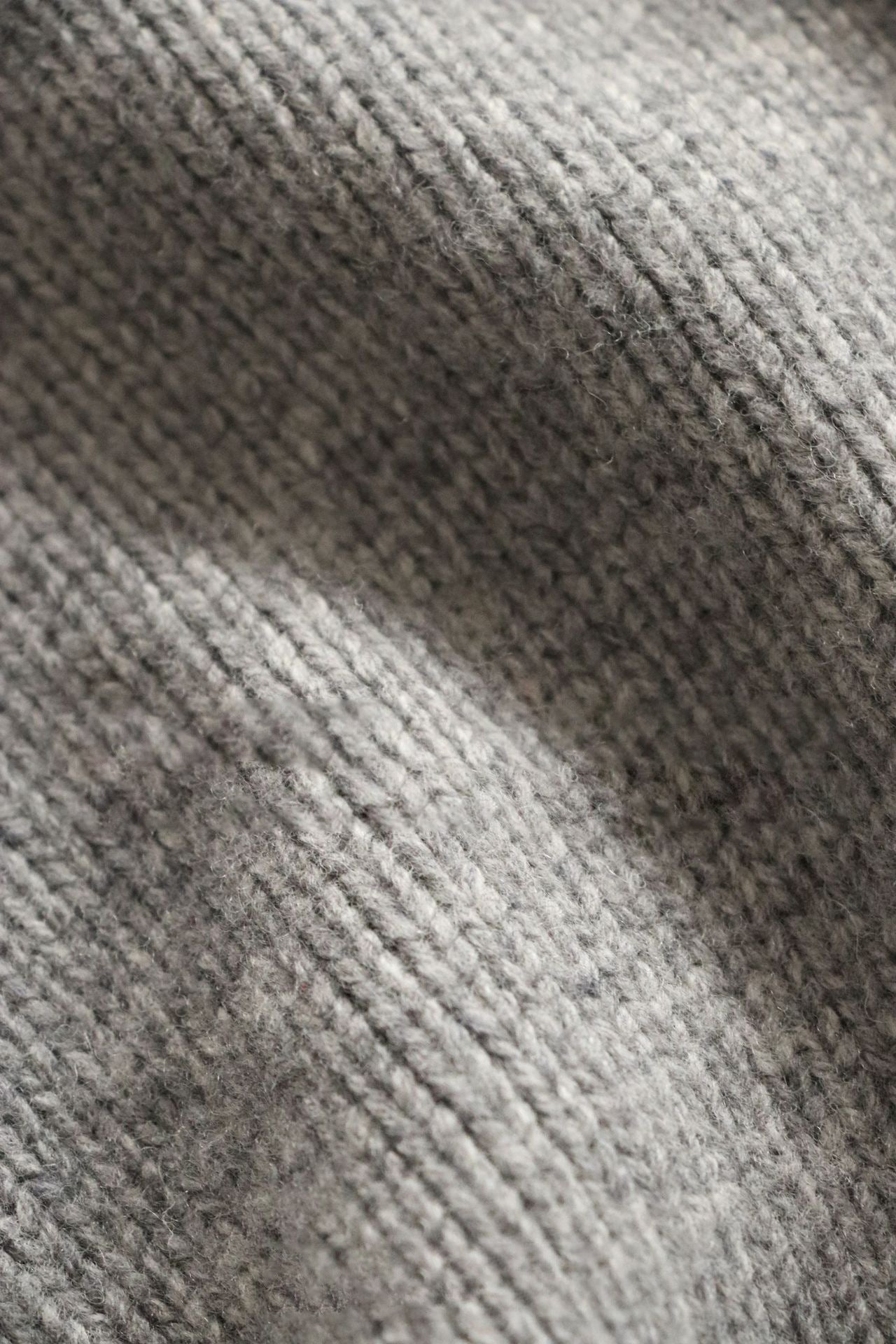 Damen Langärmliger Strickpullover Hoher Kragen Norvielle