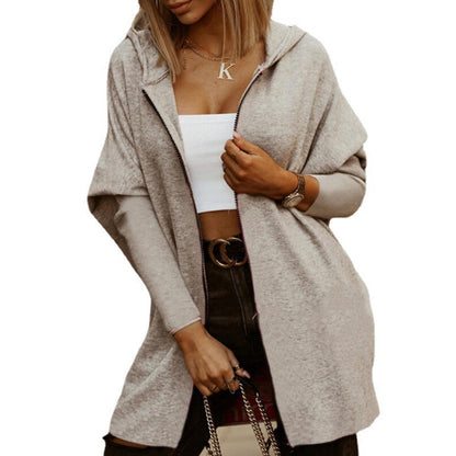 Damen Oversized Kapuzenjacke Norvielle