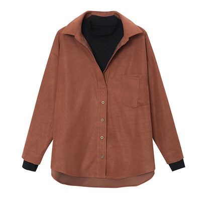 Damen Karo-Bluse Klassischer Schnitt Norvielle