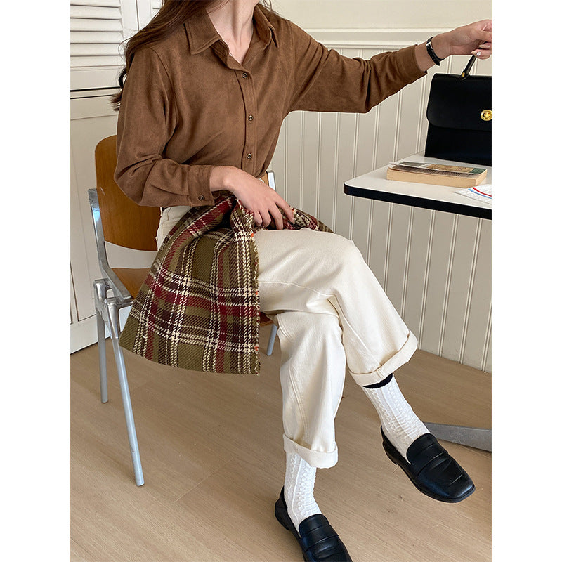Damen Bluse Lässig Knöpfe Norvielle - Norvielle