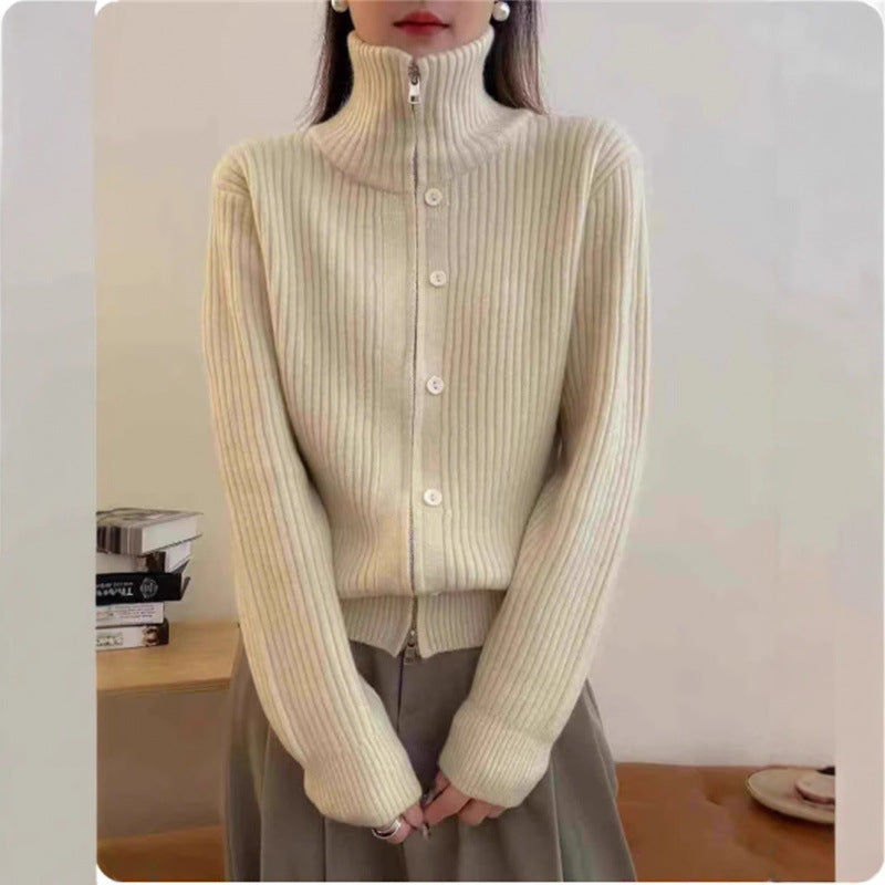 Damen Rippstrickpullover Elegant Norvielle - Norvielle
