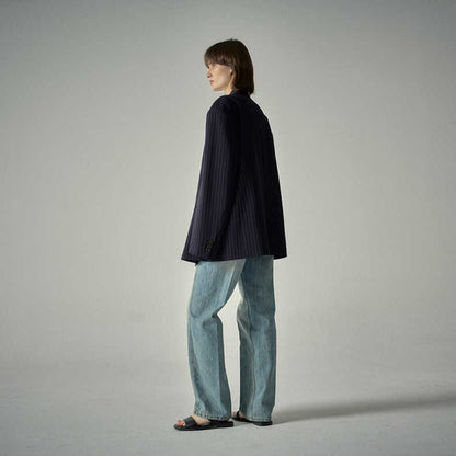 Damen Anzugblazer Gestreift Norvielle