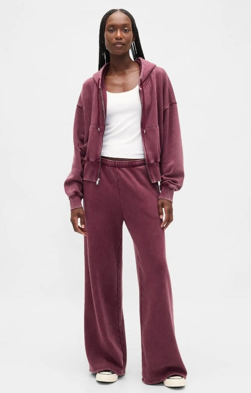 Damen Freizeit-Set Kapuzenjacke Jogginghose Norvielle