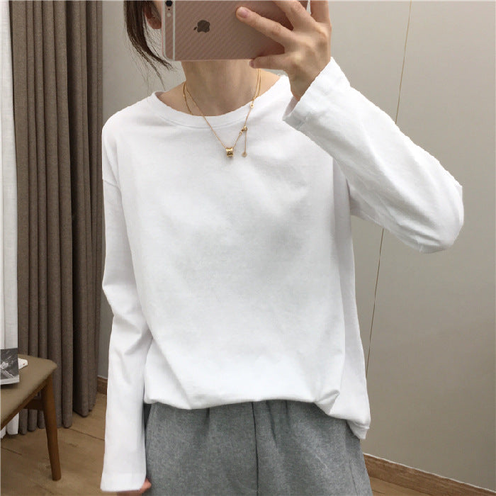 Damen Langarmshirt Rundhalsausschnitt Norvielle