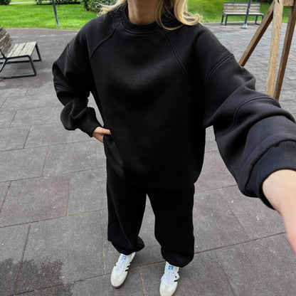 Damen Sweaterhose-Set Komfortschnitt Norvielle