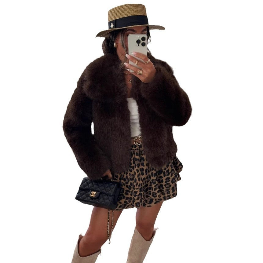 Damen Fleecejacke Weiches Innenfutter Elegant