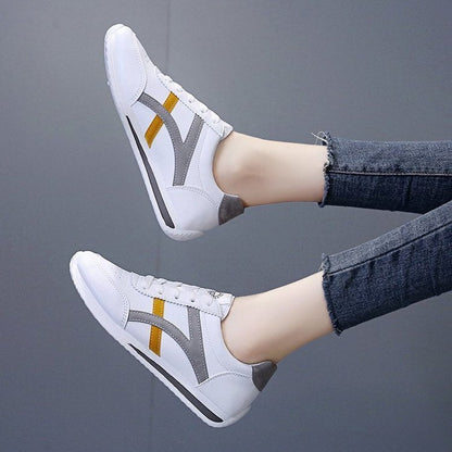 Damen Retro Freizeitschuhe Atmungsaktives Obermaterial Bequem