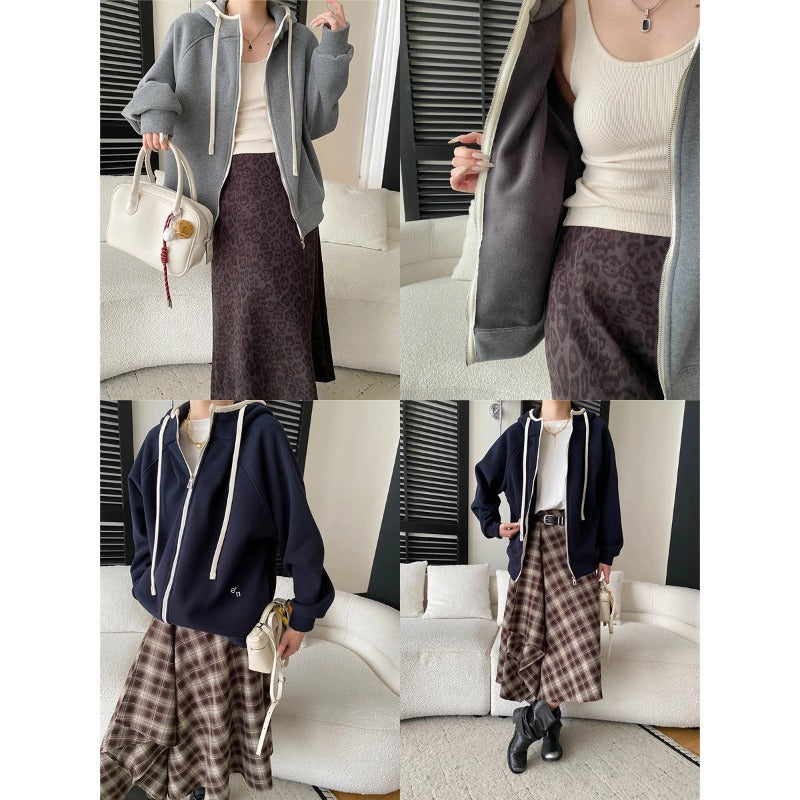 Damen Kapuzenjacke Oversized Norvielle