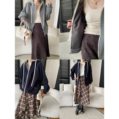 Damen Kapuzenjacke Oversized Norvielle