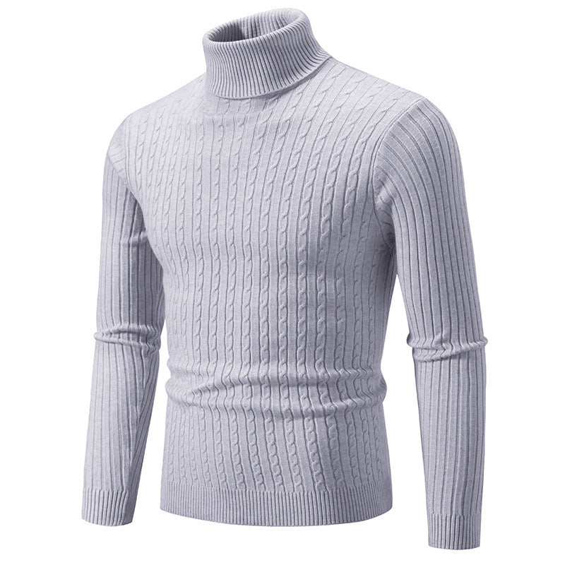 Herren Rollkragenpullover Komfortstrick Qualität Norvielle