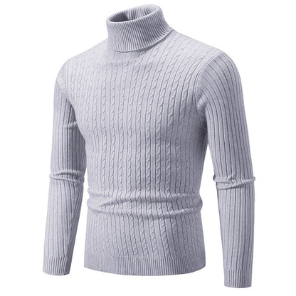 Herren Rollkragenpullover Komfortstrick Qualität Norvielle