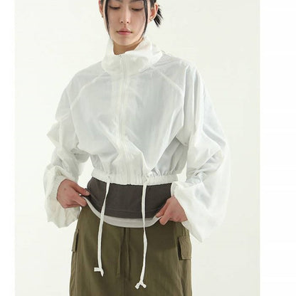 Damen Windjacke Leicht Atmungsaktiv Norvielle