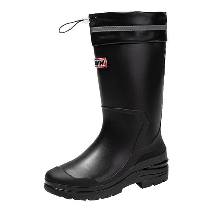 Damen Gummistiefel Verstärkter Knöchelschutz Rutschfeste Sohle