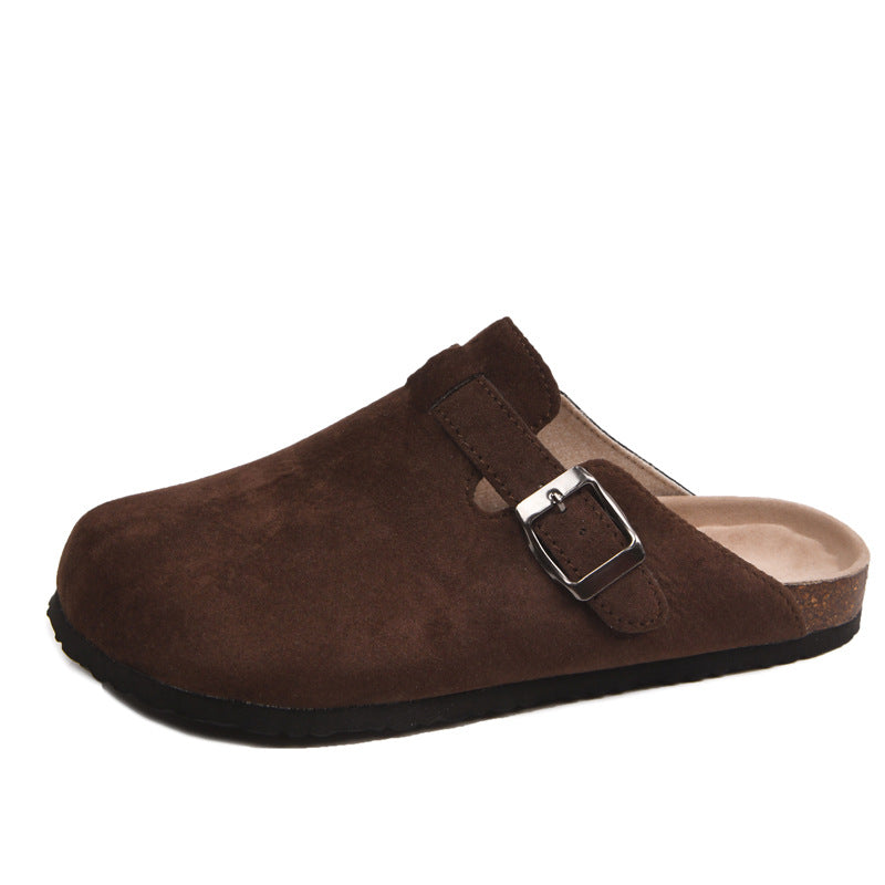 Herren Clog Wildleder Ergonomisch
